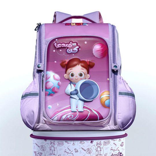 3D EVA Dawood Character Space Schoolbag With Large Capacity For Girls
