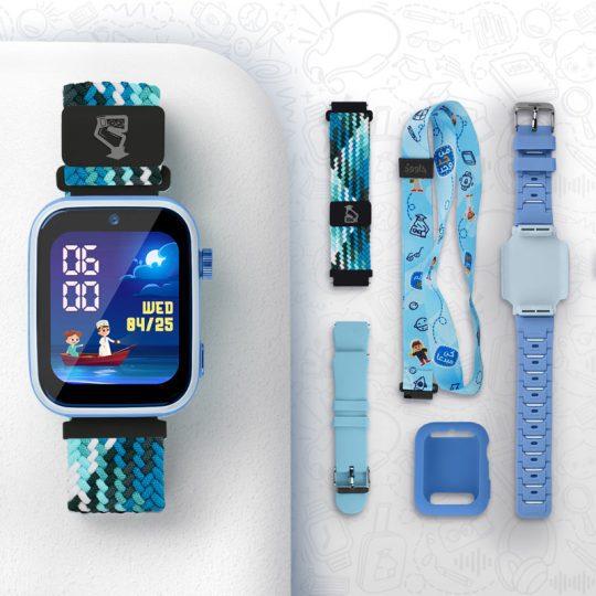 D18 Dawood 4G Smartwatch(Cyan)